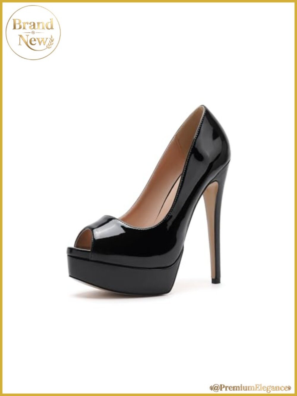 Platform Stiletto Heels Peep Toe Pumps 6" Sexy Dress Wedding